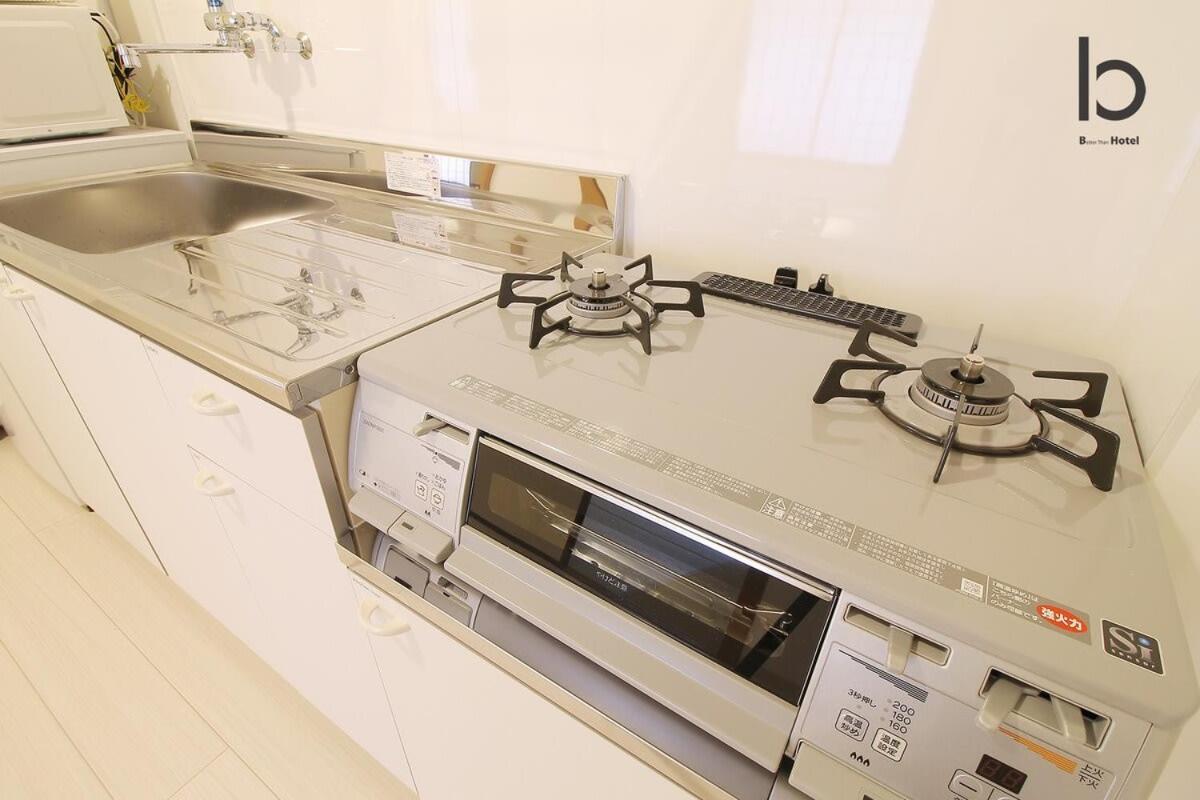 Hanagin - Large 2 Bedroom Apartment For 12People 301 広島市 エクステリア 写真
